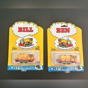ERTL Diecast Thomas & Friends Bill & Ben the Tank Engine Twins (Retired)